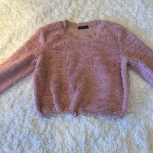 Soft pink sweater ajustable 🌸🎀